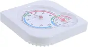 Alipis Thermometer Temperature Humidity Meter Room Temperature Monitor Indoor Temperature Gauge House Temperature Monitor Indoor Thermostat Home Temperature Monitor White Plastic