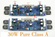 One pair assembled 30W Pure Class A Power amplifier board Audio amp DIY (B6-58)