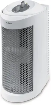 True HEPA Allergen Remover Mini Tower Air Purifier with Optional Ionizer | Small