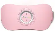 Caremax Rechargeable Electric Heating Pad Massager Waist Belly Wrap Belt Device for Period Cramps Period Pain Relief Back Pain with 3 Heat Levels & 3 Massage Modes for Women and Girl (Pink)