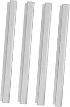 CONGARTENO 4pcs Aluminum Alloy Slide Check Rack Compact Receipt Holder for Efficient Order Management Restaurants Bars and Kitchens Easy Installation Sturdy Design Space Saving