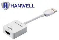 在飛比找PChome24h購物優惠-HANWELL HDP100 HDMI 轉 DisplayP