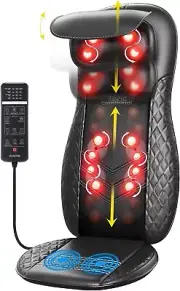 Renpho Back and Neck Massager, Massage Seat, Shiatsu Massage Chair with Heat and