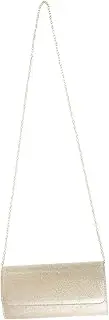 [Healeved] Women Handbag with Chain Strap Decorative Evening Clutch Bag for Ladies Portable Purse Made of Sturdy for Storing Phone Makeup Multipurpose Use for Parties and Events