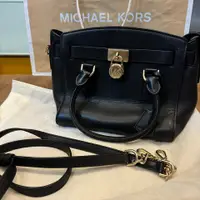 在飛比找PopChill優惠-[二手] MICHAEL KORS 經典MK鎖頭手提/肩背鍊