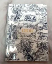 Christian Dior Notebook White Note novelty NEW CARNET TOILE DE JOUY