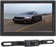 Wireless Backup Camera 5-inch for Truck, Easy to Install Back Up Camera, IP69 Waterproof Night Vision Reverse Cameras, HD 1080P Rear View Camera for Trucks SUVs