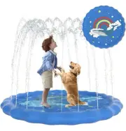 Sprinkle & Splash Play Mat for Kids Toddlers Baby Large 68" Inflatable - A0054