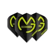 Winmau Mega MVG Black 231 Dart Flights