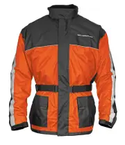 NELSON RIGG SSJ-ORG-04-XL Solo Storm Jacket - Orange/Black - XL