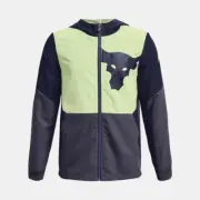 UNDER ARMOUR Project Rock LEGACY Lined Hooded UA Storm JACKET Boys MEDIUM NEW