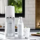 SodaStream Terra Classic Sparkling Water Maker w/60L Cylinder, 2X1L Bottle Black
