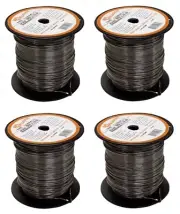 Gallagher AXL121320 12.5 Ga Aluminum Electric Fence Wire - 1/4 Mile - Pack of 4