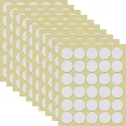 300 PCS 0.8"/20mm Clear Sticky Tack Remove Round Putty Double Side Adhesive Dots Poster Putty Removable Sticky Dots (20mm 300 PCS)