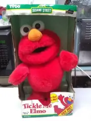 1996 Tickle Me Elmo doll TYCO Sesame Street Christmas toy of year! VIDEO-WORKS!