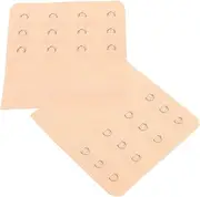 [ANDRESLAD] Maternity Bra Extender Hooks Bra Strap Extender 4 Buttons Elastic Bra Extender for Women's Underwear