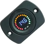 Blue lamp Display Voltmeter Car Color Screen Voltmeter Car Voltage Tester Digital Voltage Meter