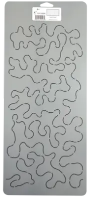 Quilting Stencil Stipple Quilt Pattern15" Continuous Line Background Template