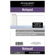At-A-Glance Dayrunner Notepad Refill (031-3) Size 4 Desk 5-1/2"x8-1/2" Office