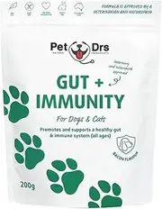 Pet Drs Gut + Immunity Gut & Immune System Support for Dogs & Cats 200g