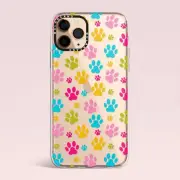 iPhone 16 15 14 13 12 11 Pro Max Plus Case Shockproof Clear Puppy Paw Cover