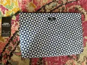 SCOUT Bags 13” Screen Saver Geometric Blue White Laptop Sleeve NWT