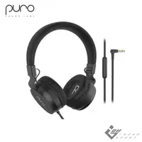 在飛比找PChome24h購物優惠-PuroBasic 兒童耳機-黑色