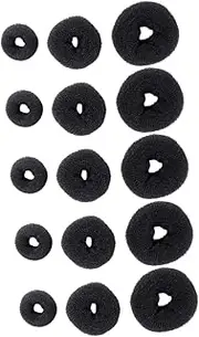 Hair Bun Shaper Set Hair Foam Bun Invisible Bun Making Tool Styling Kit for Natural Hairstyles