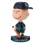 Charlie Brown Seattle Mariners 2023 Peanuts Bighead Bobblehead MLB Baseball