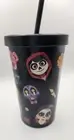 Disney Coco Tumbler with Straw Eco Bamboo Reusable Cup - NEW