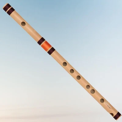 HARIPRASAD Flutes Bamboo Flute Musical Instrument for Beginners, C Scale/Natu...