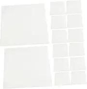 FONDOTIN 100pcs Disposable Bird Cage Liners Absorbent Bedding Paper for Parrot Cages for Birds Thick Sturdy Easy Disposal