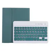 Ultra Thin Bluetooth Keyboard Tablet Case For Ipad Mini 6 With Stand And Pen Slot Candy Colour Dark Green Laptop Cases & Bags