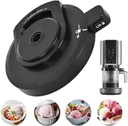 [WRQIOO] Outer Bowl Lid for Ninja NC301 Ice Cream Maker, Ninja Creami Accessories Lid, Reusable Ice Cream Machine Bowl Cover Compatible with Ninja NC299/NC300/NC301