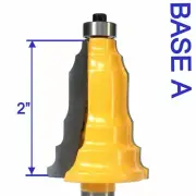1 PC 1/2" SH Base Architectural Molding A Router Bit S