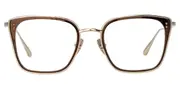 Linda Farrow HANS LFL1485 C3 Men's Glasses Brown Size 51 - Private Health Rebate - Blue Light Block Available