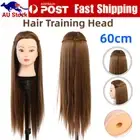 Makeup Manikin Hair Hairdressing Mannequin Head Salon Training Height 26cm AU