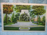 Alabama Memorial Gettysburg, PA Postcard