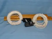 CRAFTSMAN GARAGE DOOR OPENER SAFETY SENSOR BEAMS WITH COMPLETE WIRING