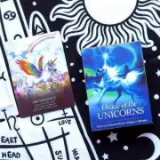 Oracle Of The UNICORNS Tarot With PDF Guidebook, Divination Table Games