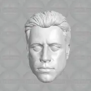 Sean Archer Travolta Face/Off custom head for Marvel Legends & other figures