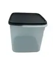 New Tupperware Modular Square Storage Container with Black Seal 3.9L