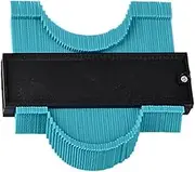 Contour Ruler Tool | Accurate Contour Gauge Profile Tool Measuring Tools - Woodworking Hand Tools Practical Duplicator Profile Tool for Woodworking Flooring