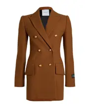 wool-organic cotton-blend jacket FR34,FR36 autumn leaves