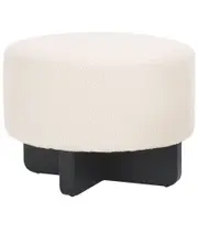 Safavieh Riah Boucle Round Ottoman