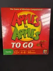 Apples To Apples To Go Travel Edition Family Card Game - BRAND NEW SEALED