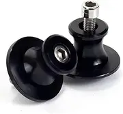 Swingarm Spools Slider Stand Screw Stand Screws Motorcycle M8 Accessories CNC Aluminum for Honda CB 750 CB750 for Hornet 2023 Motorcycle Swingarm Sliders Accessories(Black)