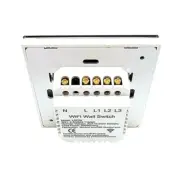 Contemporary Design 10A Touch Light Switch with Waterproof Tempered Glass Panel
