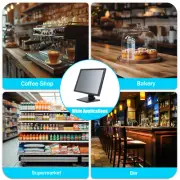 17" TouchScreen LCD Monitor USB for Comuter VGA POS Point of Sale System Cashier