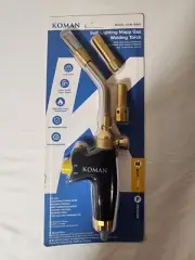 KOMAN Propane Torch Head Kit with 3 Nozzles, High Intensity Trigger Start MAP...